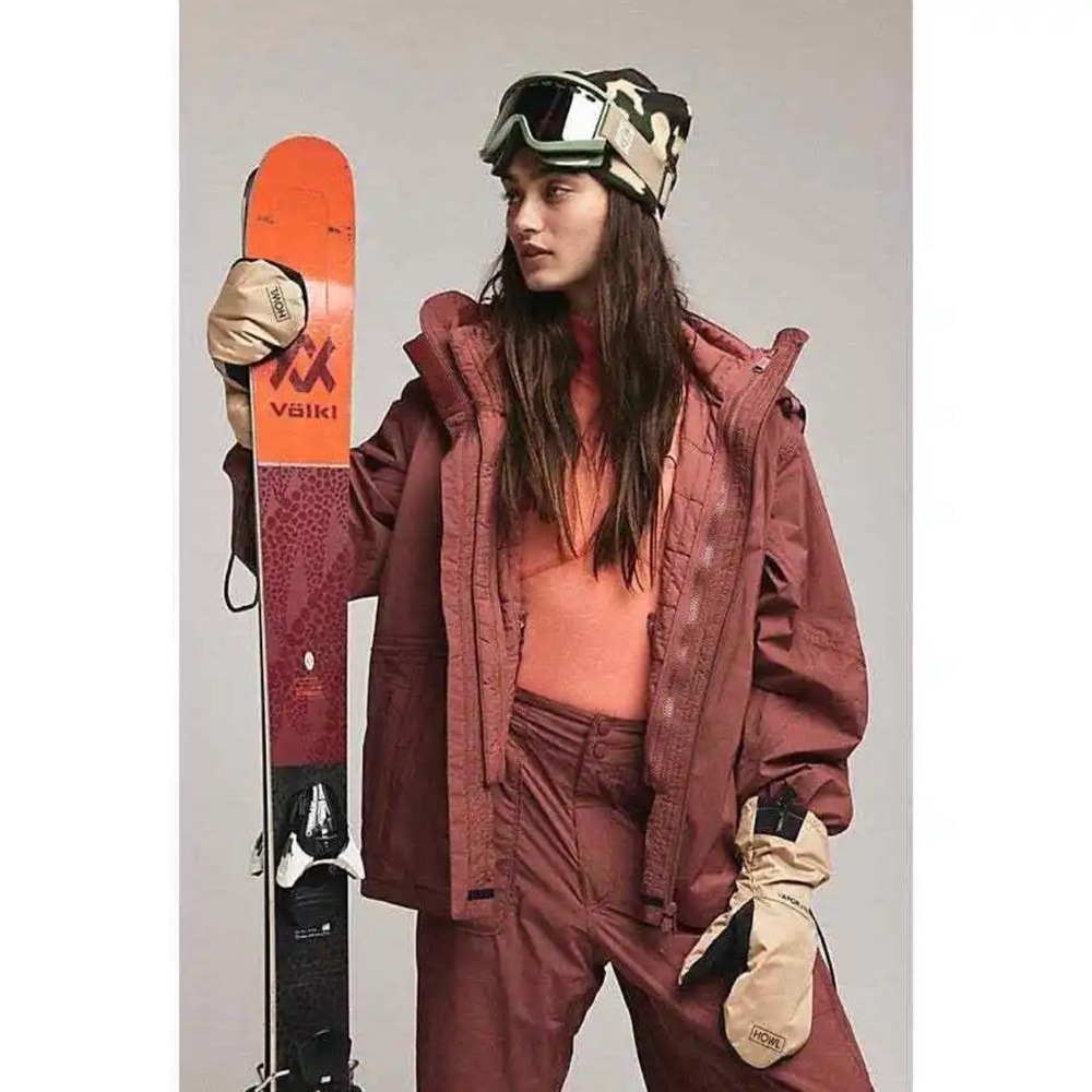 FP Movement by Free People Shred It 5-in-1 Hooded Jacket Medium Color Red